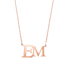 Lade das Bild in den Galerie-Viewer, Custom Initials Necklace