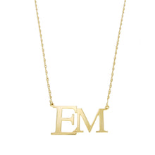 Lade das Bild in den Galerie-Viewer, Custom Initials Necklace