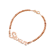 Load image into Gallery viewer, Beaded Custom Name Bracelet