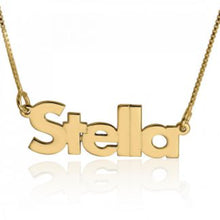 Load image into Gallery viewer, Bold Font Custom Name Necklace