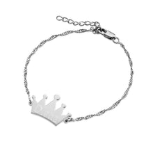 Load image into Gallery viewer, Custom Inscription Crown Bracelet
