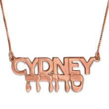 Load image into Gallery viewer, Double Language Custom Necklace
