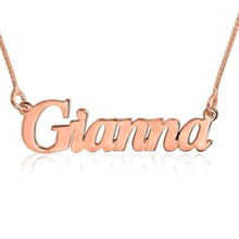 Load image into Gallery viewer, Classic Graceful Font Custom Necklace
